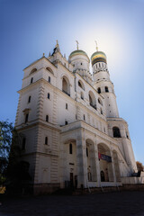 Fototapeta na wymiar Ivan the Great Bell Tower church in Moscow Kremlin