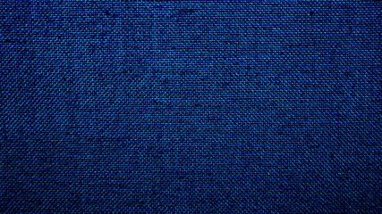 Fotobehang blue fabric texture © Olena