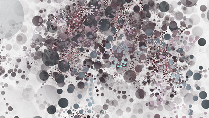 Beautiful abstract background for art projects, cards, business, posters. 3D illustration, computer-generated fractal