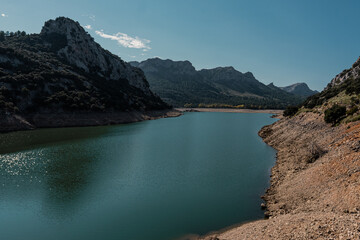mountain lake of Mallorca