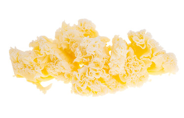 Tête de Moine (cheese) Isolated
