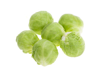 a bunch of brussels sprouts