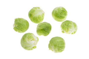 a bunch of brussels sprouts