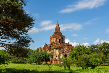 Fototapeta na wymiar pagoda places of worship of myanmar people