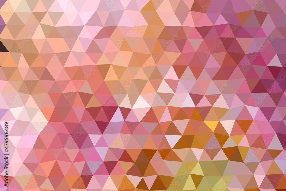 Poster abstract geometric background. triangle pattern