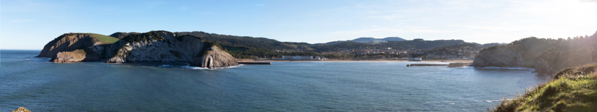 Beautiful bay of Plentzia