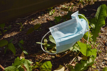 masque chirurgical pollution