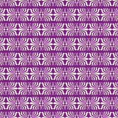 Seamless background of decorative abstract design elements