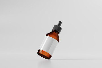 Amber Glass Dropper Bottle