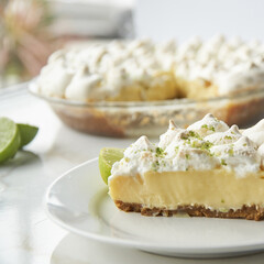 Postre de Limon con ingredientes