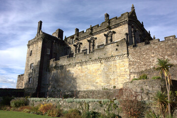 Fototapeta na wymiar Stirling castle, scotland, historical architecure