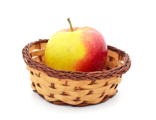 Applе in the basket.