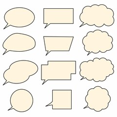 off-white bubbles set