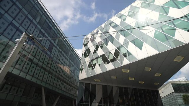 Contemporary architecture in Springfield's District, Manchester, Lancashire