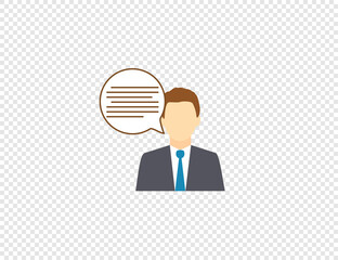 Feedback customer, opinion. Vector illustration. Flat design.