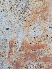 Rust on metal. Old steel structure. Interesting, beautiful pattern. Perfect wallpaper, background.