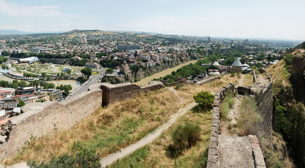 Fototapeta na wymiar View of Tbilisi