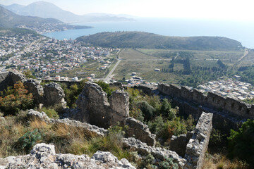 Obraz premium view from the top of the mountain