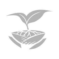 nature protection, plants important aspect of life vector illustration