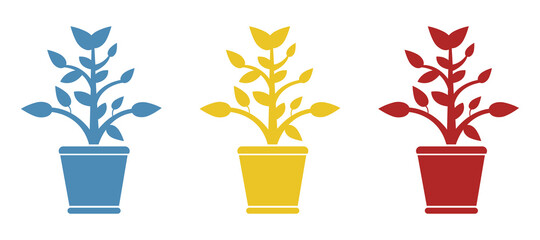 nature protection, plants important aspect of life vector illustration