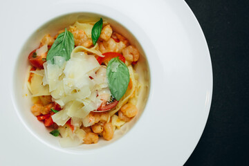 We can see a new dish of the new chef in the restaurant in the morning.