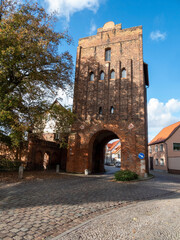 Fototapeta na wymiar Neuperver Tor, Salzwedel, Sachsen-Anhalt, Deutschland