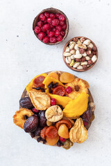Mix of dried fruits for Tu Bishvat