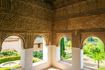 Patio de la acequia, Generalife Palace / Granada - Spain