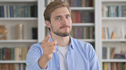 Portrait of Man Fighting, Arguing