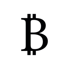 bitcoin icon , a cryptocurrency sign