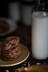 milk and cookies