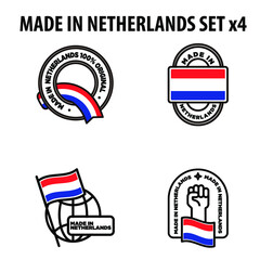 MADE IN NETHERLANDS