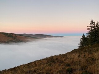 Glendalough in the clouds