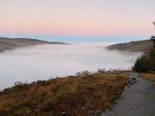 Glendalough in the clouds