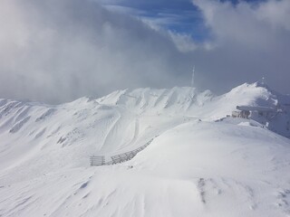 skiing in the arlberg ski area