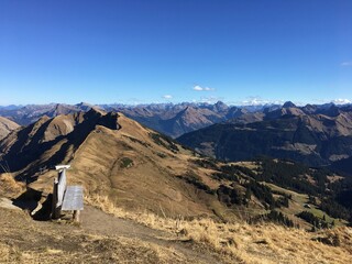 hiking to the mittagspitz