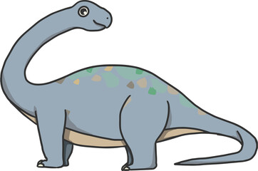 可愛いブロントサウルス