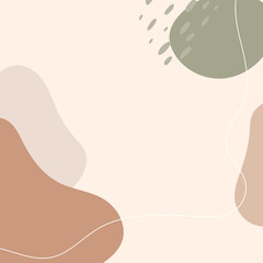 boho abstract organic background
