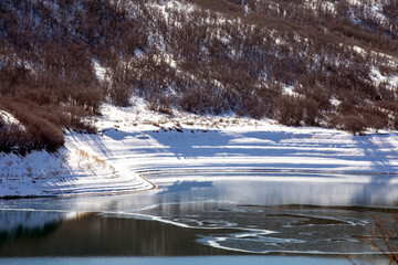 winter reservoir