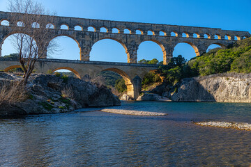 Pont du Gard, Languedoc-Roussillon, France