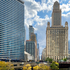 Obraz premium Chicago Skyline