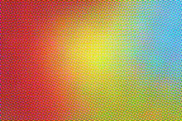 Color Halftone - abstract background