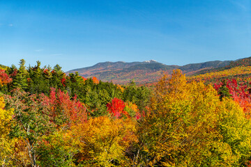 autumn landscape in the mountains