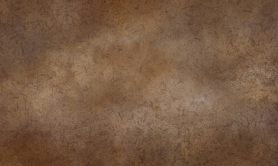 Abstract watercolor background in brown, yellow and gray tones. Copy space, horizontal banner.	