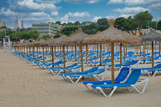 Palma Nova Beach In Mallorca