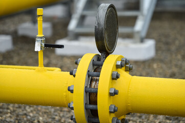 Industrial details from a natural gas storage facility