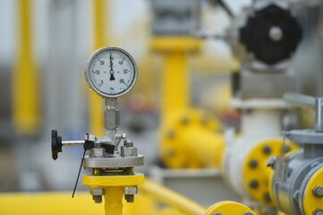 Industrial details from a natural gas storage facility
