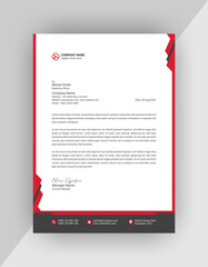 
creative and corporate letterhead template design for your business
