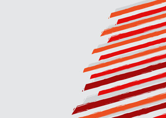 Fototapeta premium Abstract background with gradient color striped sketch lines pattern and some copy space area
