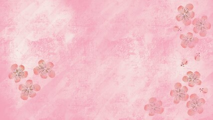 vintage background with flowers